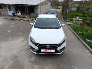2023 Lada (ВАЗ) Vesta I Рестайлинг (NG), белый, 1400000 рублей, вид 3