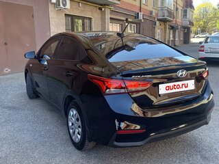 2018 Hyundai Solaris II, чёрный, 1155000 рублей, вид 5