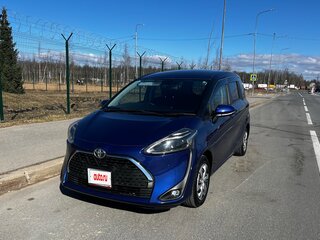 2020 Toyota Sienta II Рестайлинг, синий, 1450000 рублей, вид 2