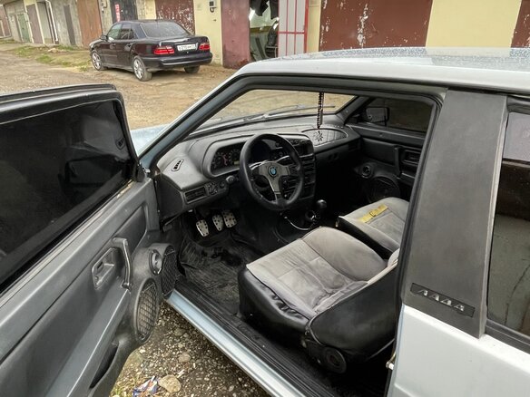 2001 Lada (ВАЗ) 2108, серебристый, 270000 рублей - вид 6