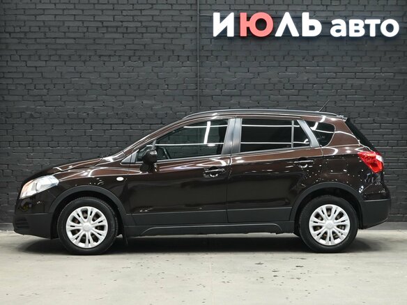 2014 Suzuki SX4 II (S-Cross), коричневый, 1030000 рублей - вид 8