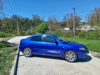 2007 Mazda 3 I (BK) Рестайлинг, синий, 550000 рублей, вид 4