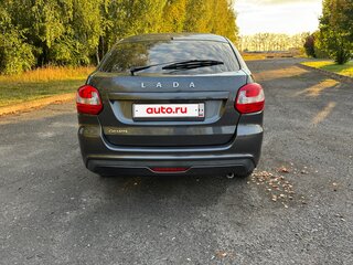 2018 Lada (ВАЗ) Granta I Рестайлинг, серебристый, 570000 рублей, вид 4