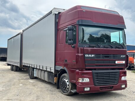 2003 DAF XF 95, пурпурный, 2400000 рублей, вид 1