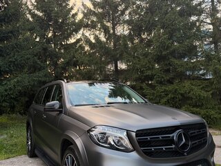 2016 Mercedes-Benz GLS 400 I (X166), серый, 4300000 рублей, вид 4