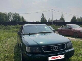 1996 Audi A6 I (C4), зелёный, 350000 рублей, вид 5
