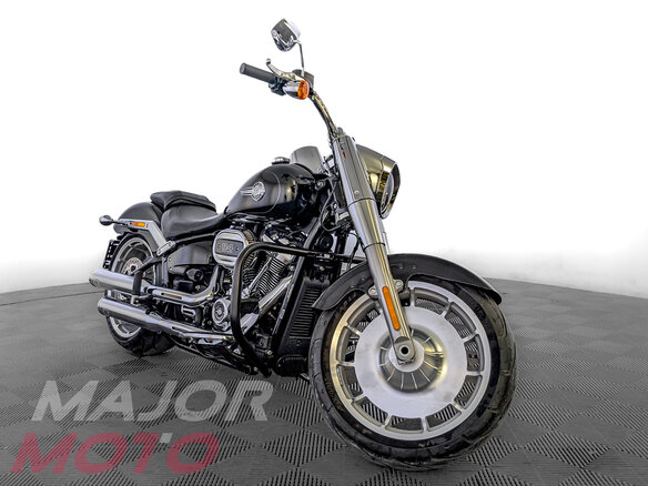2023 Harley-Davidson Fat Boy, чёрный, 2695000 рублей - вид 1