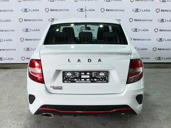 2025 Lada (ВАЗ) Granta Sport I Рестайлинг, белый, 1637000 рублей - вид 6
