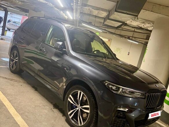2021 BMW X7 40i I (G07), серый, 9900000 рублей - вид 9