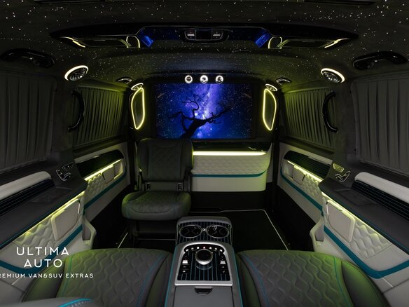 2023 Mercedes-Benz V-Класс Extra Long 300 d экстра длинный III (W447) Рестайлинг, чёрный, 11900000 рублей - вид 2