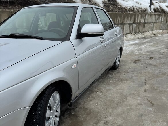 2012 Lada (ВАЗ) Priora I, серебристый, 410000 рублей - вид 9