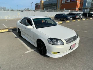 2002 Toyota Mark II IX (X110), белый, 700000 рублей, вид 2