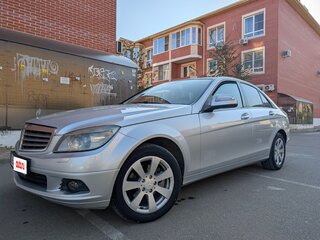 2007 Mercedes-Benz C-Класс 180 Kompressor III (W204), серебристый, 1350000 рублей, вид 2