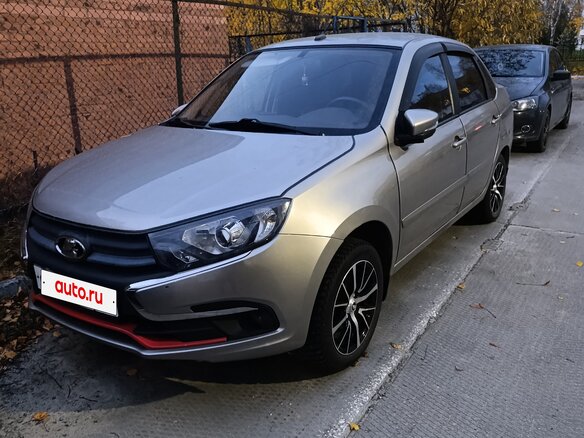 2020 Lada (ВАЗ) Granta I Рестайлинг, серый, 850000 рублей