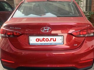 2018 Hyundai Solaris II, красный, 1500000 рублей, вид 4