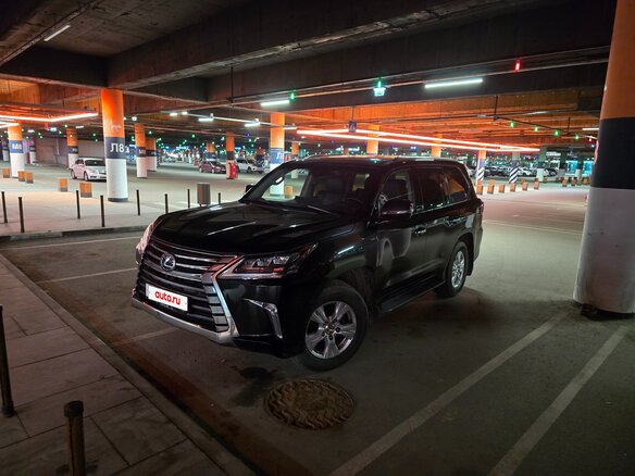 2016 Lexus LX 570 III Рестайлинг 2, чёрный - вид 5