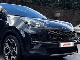 2019 Kia Sportage IV Рестайлинг, чёрный, 2650000 рублей, вид 2