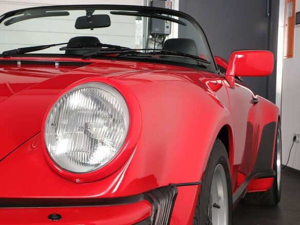 1989 Porsche 911 Carrera II (911, 930), красный, 11500005 рублей - вид 6