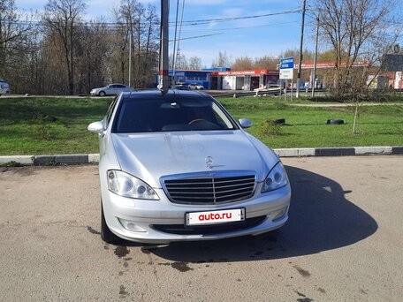 2008 Mercedes-Benz S-Класс 550 Long V (W221), серебристый, 1390000 рублей, вид 4