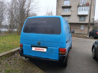 1992 Volkswagen Transporter T4, голубой, 390000 рублей, вид 3