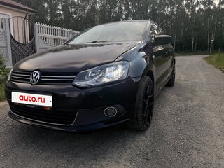 2013 Volkswagen Polo V, чёрный, 800000 рублей, вид 4