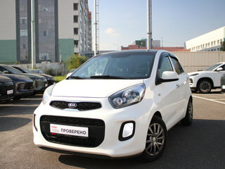 2016 Kia Picanto II Рестайлинг, белый, 830000 рублей, вид 1