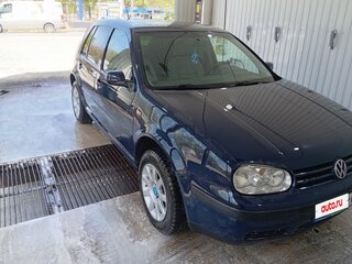 1999 Volkswagen Golf IV, синий, 500000 рублей, вид 4