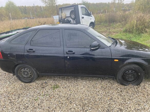 2009 Lada (ВАЗ) Priora I, синий - вид 2