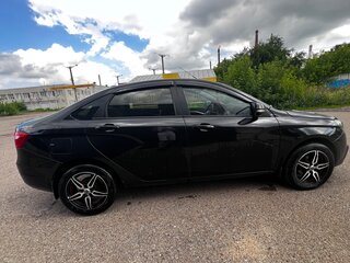2016 Lada (ВАЗ) Vesta I, чёрный, 650000 рублей, вид 3