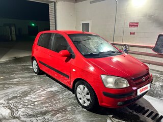 2004 Hyundai Getz I, красный, 290000 рублей, вид 1