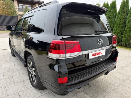 2019 Toyota Land Cruiser 200 Series Рестайлинг 2, чёрный, вид 5