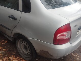 2007 Lada (ВАЗ) Kalina I, серебристый, 90000 рублей, вид 3