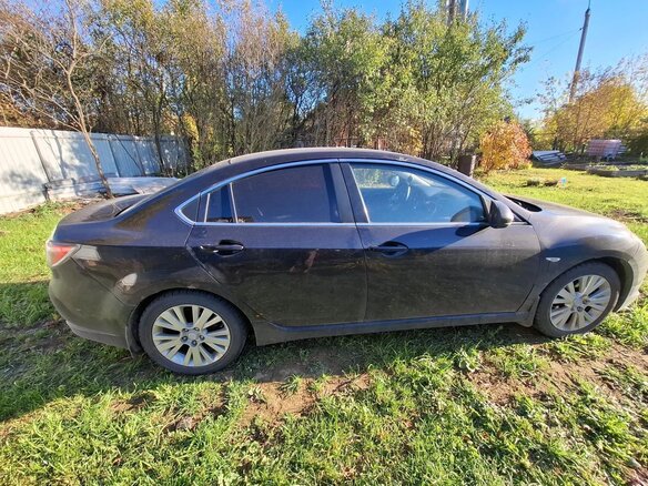 2007 Mazda 6 II (GH), чёрный, 850000 рублей - вид 3