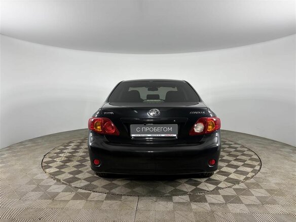 2008 Toyota Corolla X (E140, E150), чёрный, 790000 рублей - вид 5