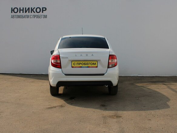 2024 Lada (ВАЗ) Granta I Рестайлинг, белый, 759000 рублей - вид 4