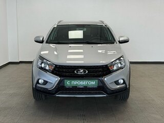 2020 Lada (ВАЗ) Vesta SW Cross I, серебристый, 1350000 рублей, вид 3
