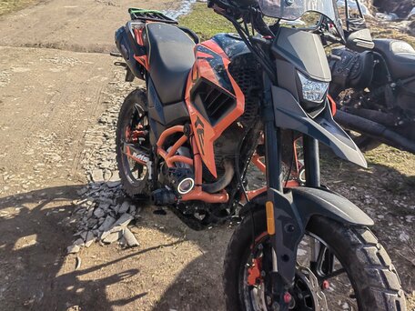 2025 Regulmoto Duke, оранжевый, 150000 рублей, вид 5