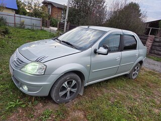 2008 Renault Logan I, серый, 320000 рублей, вид 1
