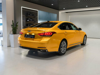 2019 Genesis G80 I, чёрный, 1545000 рублей, вид 4