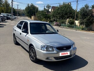 2004 Hyundai Accent ТагАЗ II, серебристый, 390000 рублей, вид 1