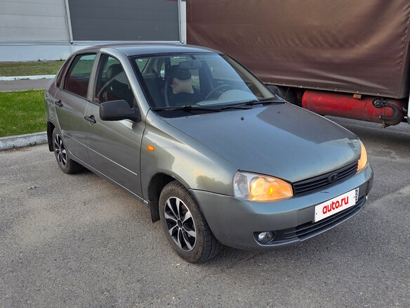 2010 Lada (ВАЗ) Kalina I, серый, 175000 рублей - вид 1