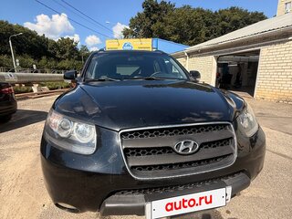2008 Hyundai Santa Fe II, чёрный, 950000 рублей, вид 1