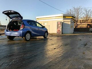 2016 Toyota Aqua I Рестайлинг, синий, 780000 рублей, вид 5