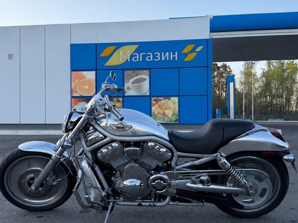 2003 Harley-Davidson V-Rod, серебристый, 1190000 рублей - вид 19