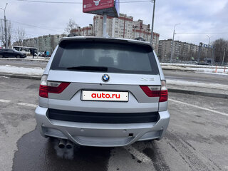 2007 BMW X3 25i I (E83) Рестайлинг, серебристый, 590000 рублей, вид 5