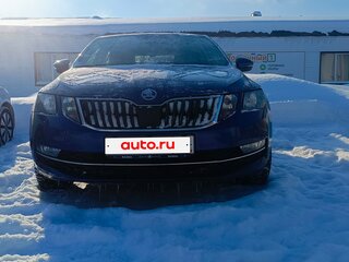 2018 Skoda Octavia III (A7) Рестайлинг, синий, 1850000 рублей, вид 2