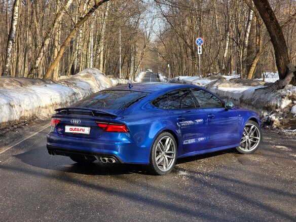 2016 Audi S7 I (4G) Рестайлинг, синий, 5000000 рублей - вид 16