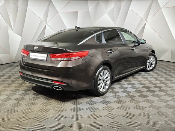 2016 Kia Optima IV, коричневый, 1731000 рублей - вид 1