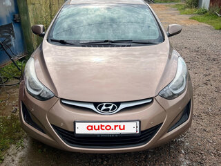 2014 Hyundai Elantra V (MD) Рестайлинг, коричневый, 1080000 рублей, вид 1
