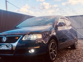 2007 Volkswagen Passat B6, синий, 495000 рублей, вид 1